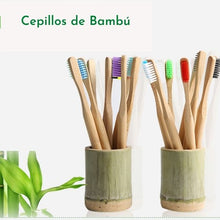 Cargar imagen en el visor de la galería, Cepillo de Dientes ECO FRIENDLY de Bambú
