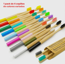 Cargar imagen en el visor de la galería, Cepillo de Dientes ECO FRIENDLY de Bambú
